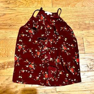Floral Tank, Size S